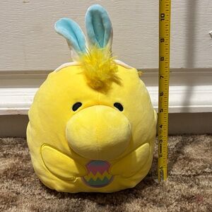 Squishmallows Yellow and Blue Stuffed Animal